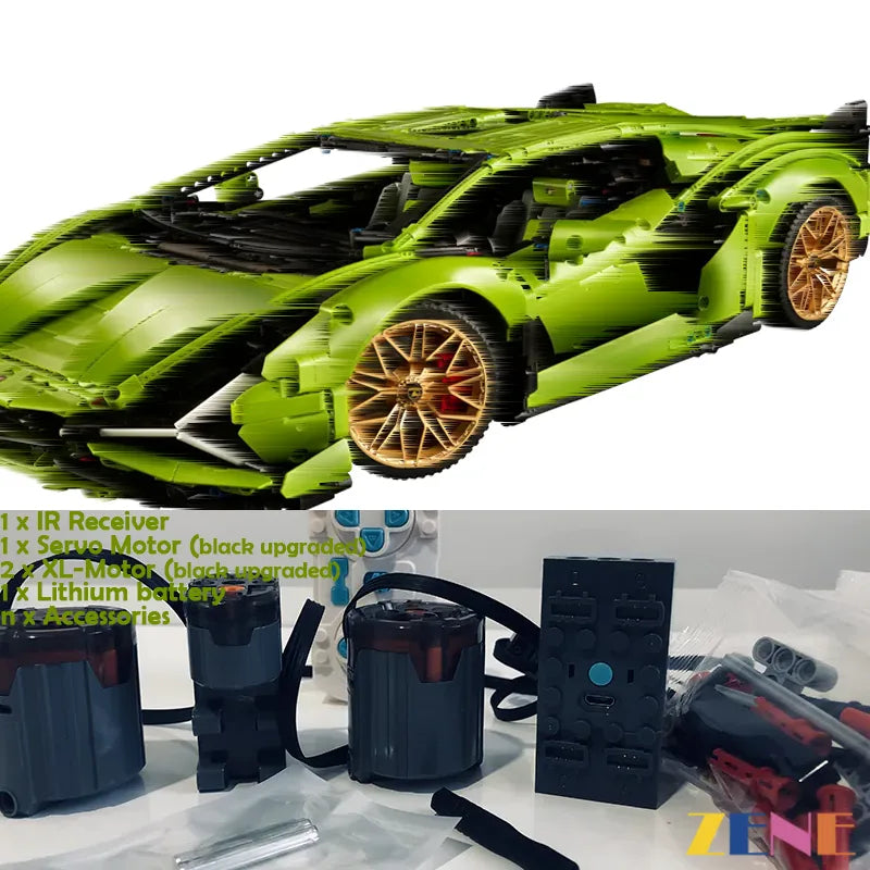 Compatible/ cheapest Technic Lamborghini Sián FKP 37 42115