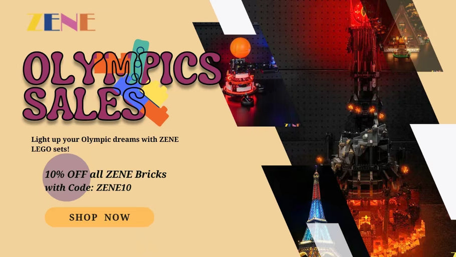 ZENE Bricks cheers for the Olympics
