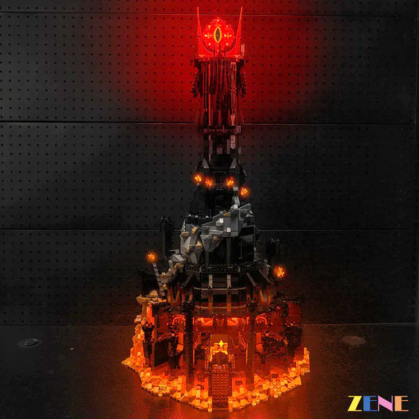 Unveiling the Design Details & New Minifigures of LEGO's Lord of the Rings: The Barad-dûr 10333 Set