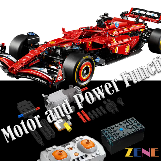 Power Functions LEGO Ferrari SF-24 F1 #42207 RC Motorized: A Game-Changer