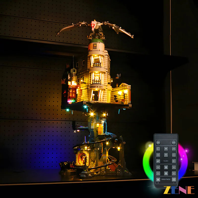 Light Kit for Gringotts Wizarding Bank LEGO #76417 (Harry Potter) Ver.2