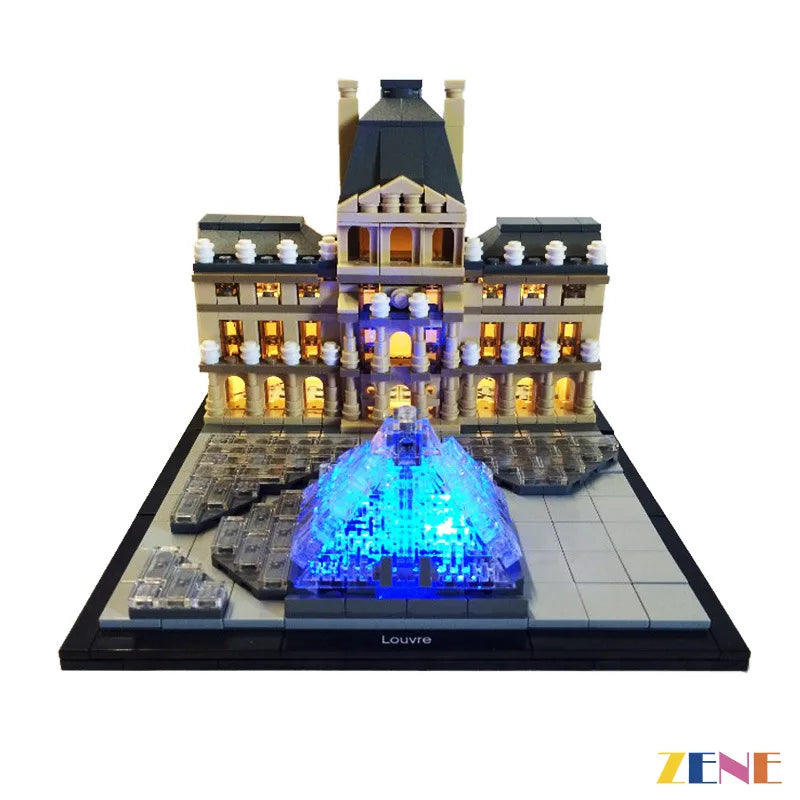 Zene Lego Louvre Museum