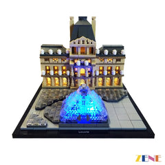 Zene Lego Louvre Museum