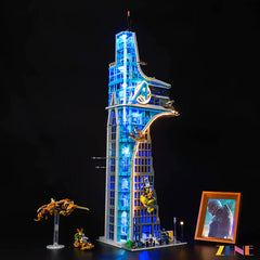 Zene Lego Avengers Tower Light Kit