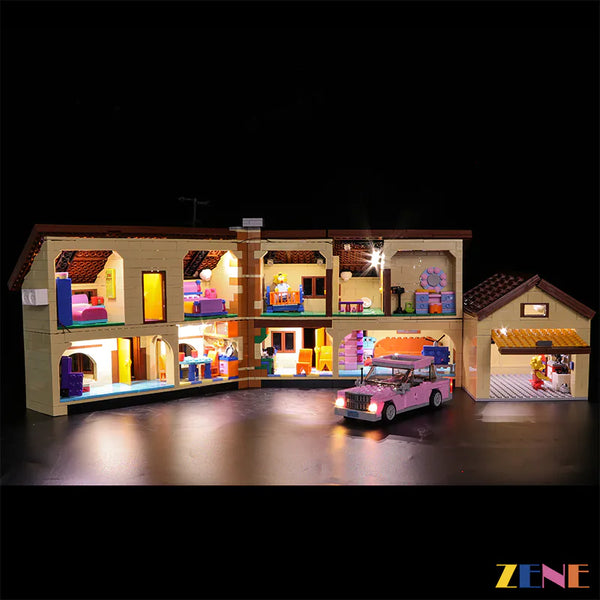 ZENE LEGO The Simpsons House 71006 Light Kit