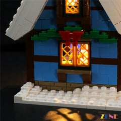 10229 Winter Village Cottage Light