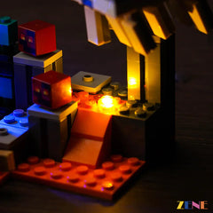 Light Kit for LEGO Nether Portal Ambush #21255