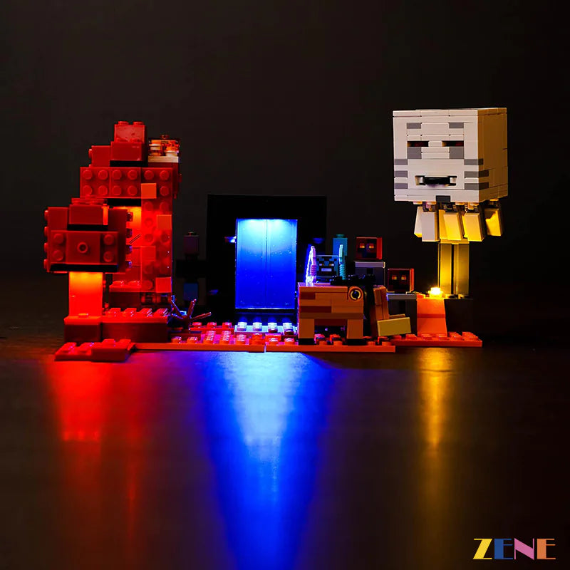 ZENE LEGO 21255 the Nether Portal Ambush