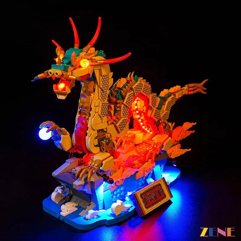 Light Kit for LEGO Auspicious Dragon #80112