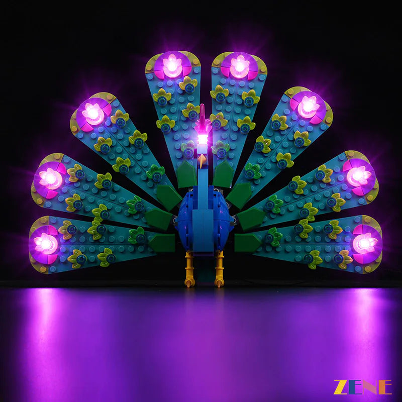 Light Kit for LEGO Exotic Peacock #31157