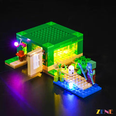 ZENE Lego 21254 the Turtle Beach House