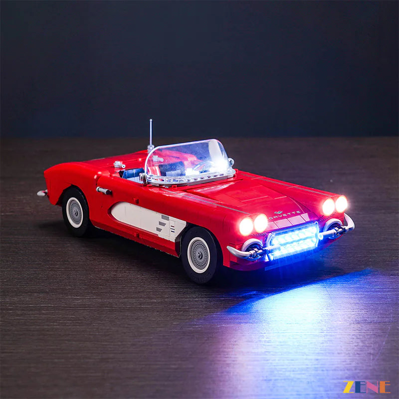 Light Kit for LEGO Chevrolet Corvette 1961 #10321