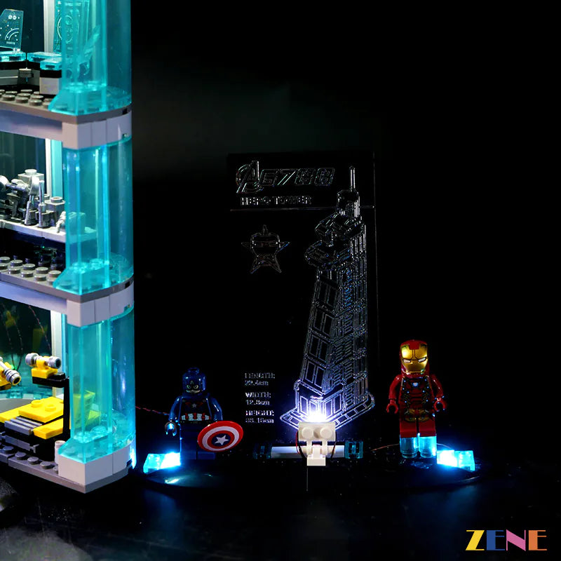 ZENE Lego Avengers Tower Battle