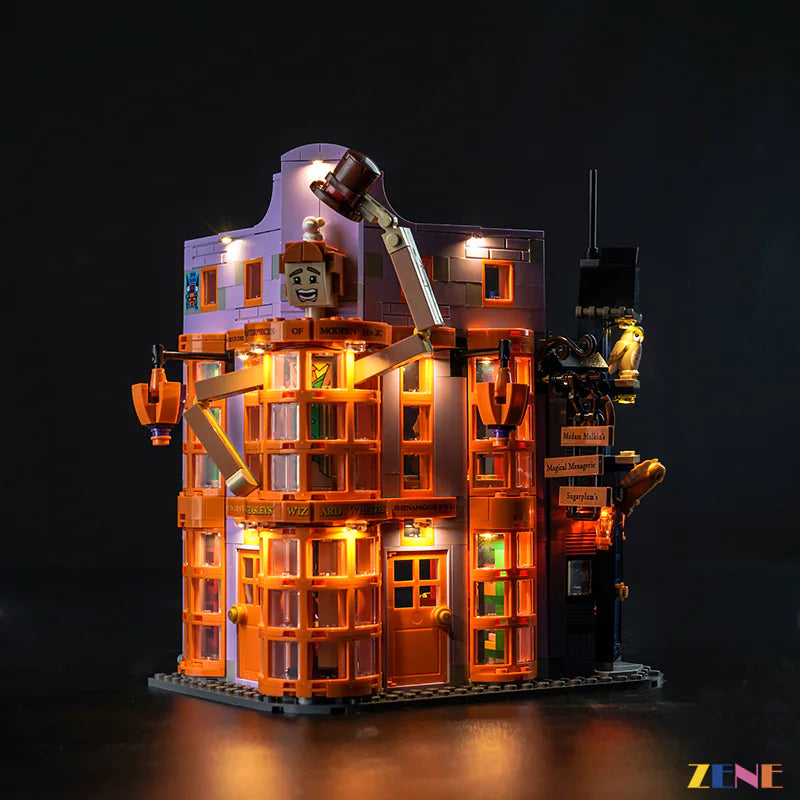 Light Kit for LEGO Weasleys' Wizard Wheezes Diagon Alley #76422