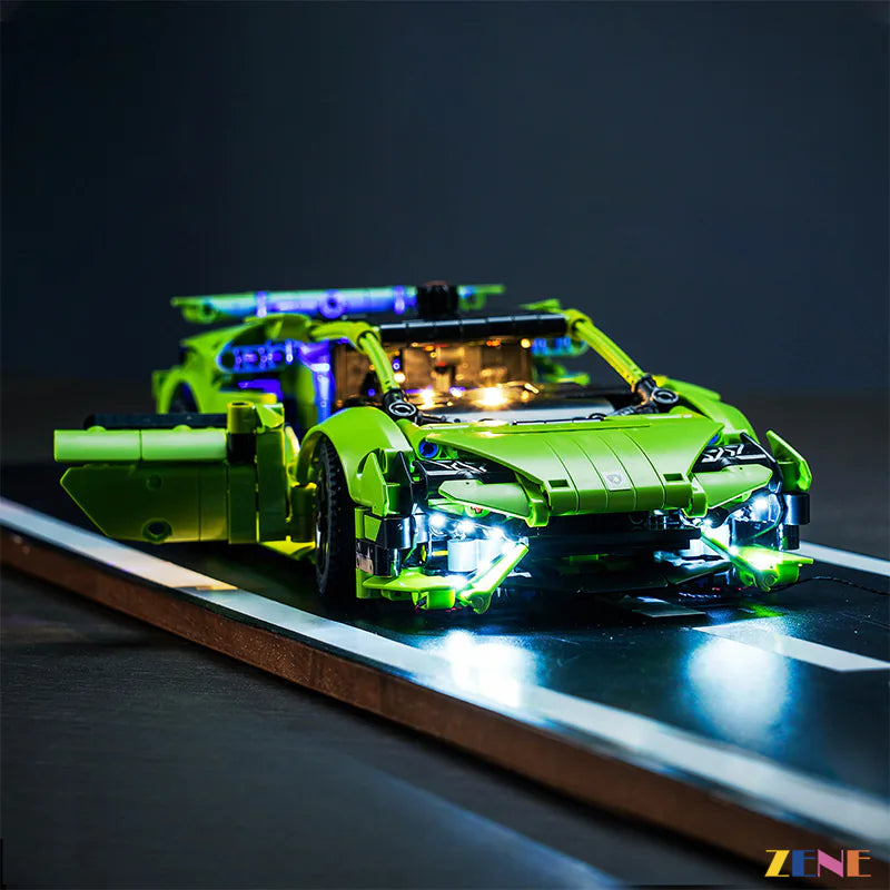 Light Kit for LEGO Lamborghini Huracán Tecnica #42161
