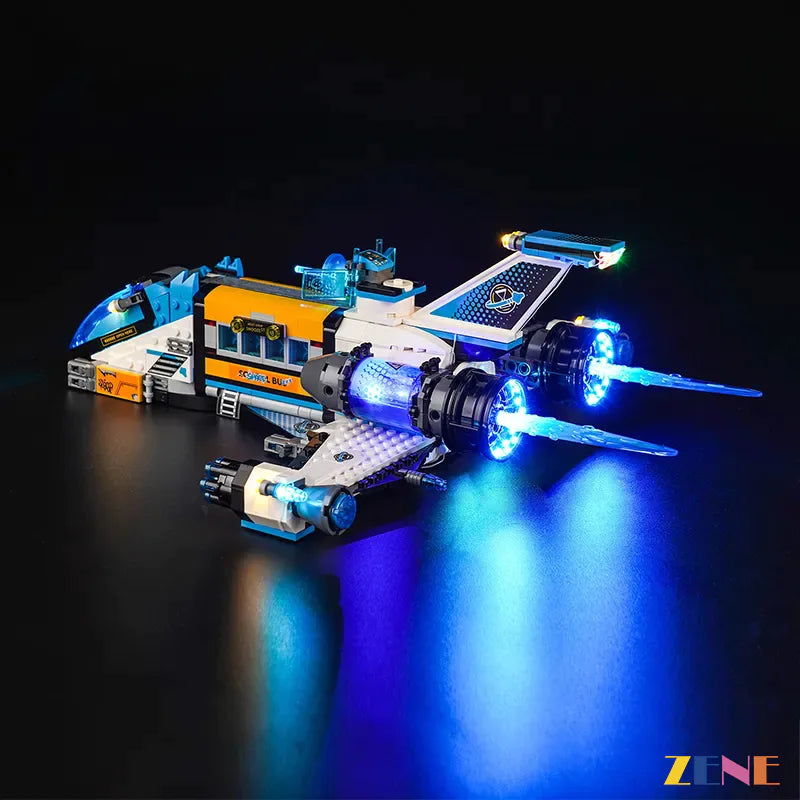 Light Kit for LEGO DREAMZzz Mr. Oz's Spacebus #71460 Spaceship