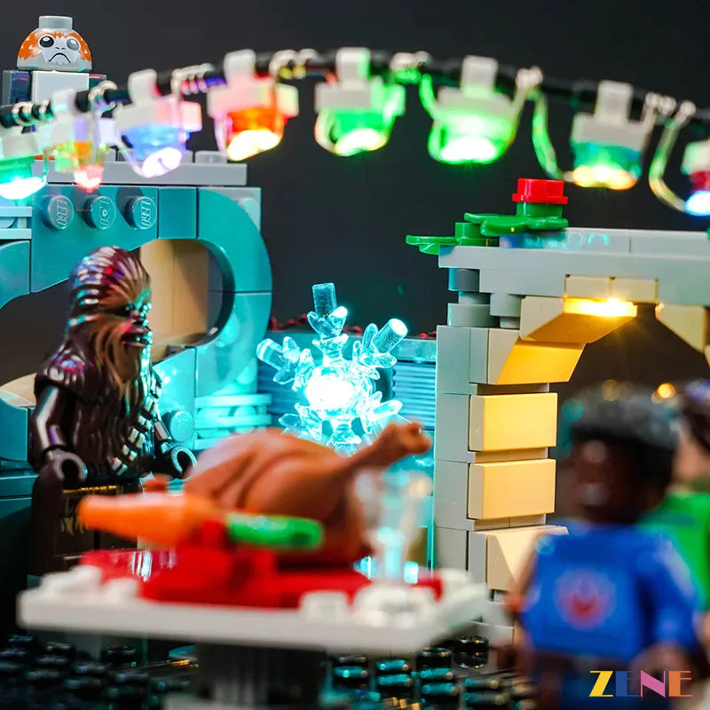 Light Kit for LEGO Millennium Falcon Holiday Diorama #40658