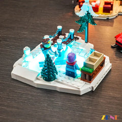 ZENE Bricks Alpine Ski Lodge Lego