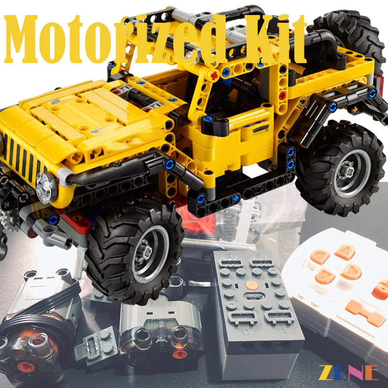 Power Functions Kit for LEGO Wrangler Jeep #42122 Motor