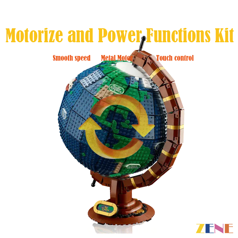Motorized Kit for LEGO The Globe Power Functions #21332