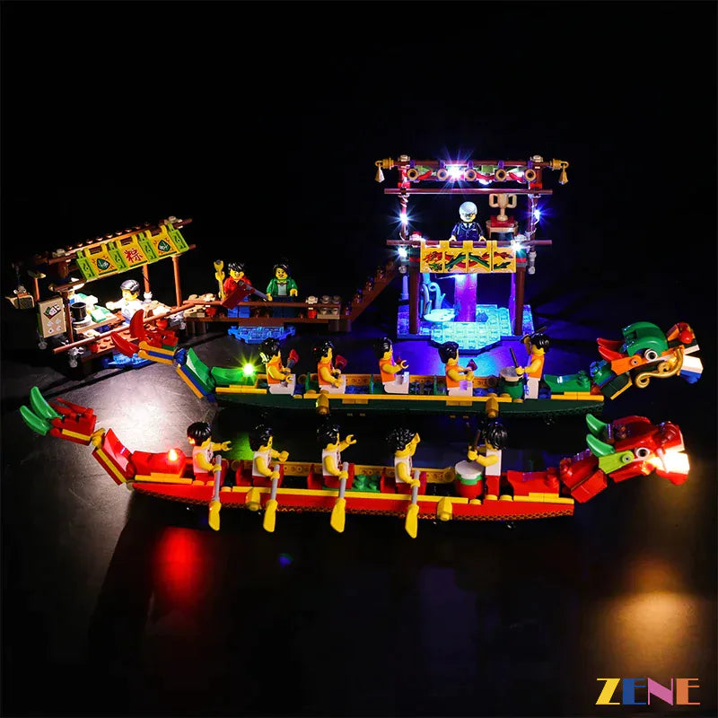 Light Kit for LEGO Dragon Boat Race #80103