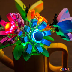 31149 Flowers in Watering Can Light