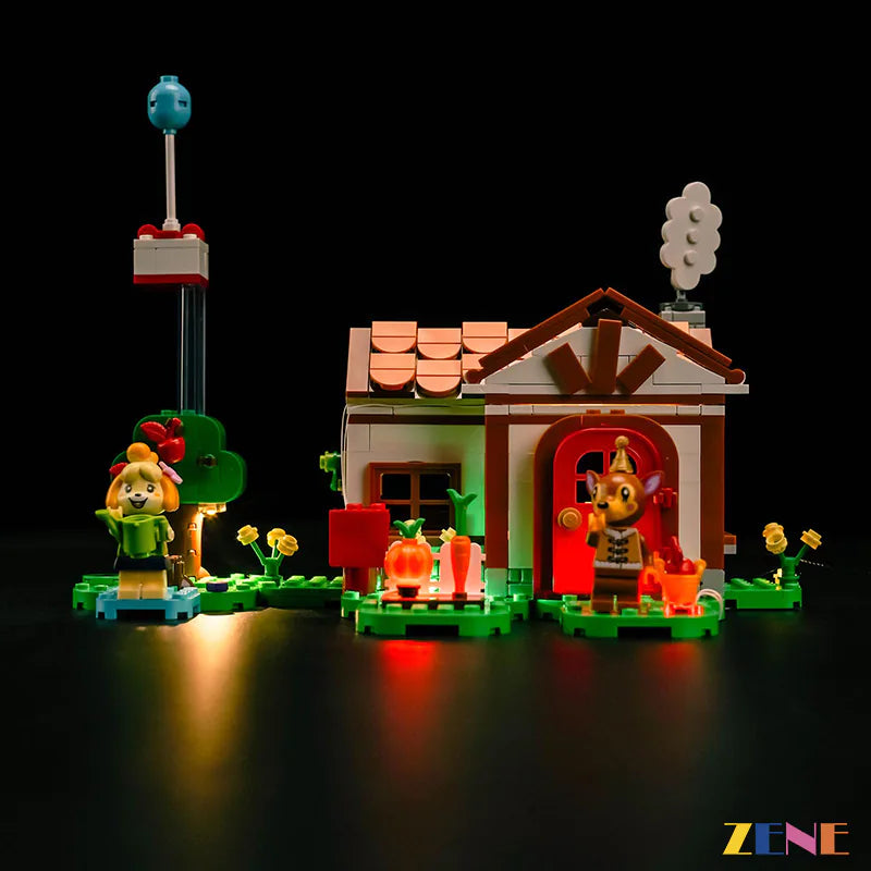 Light Kit for LEGO Isabelle's House Visit #77049