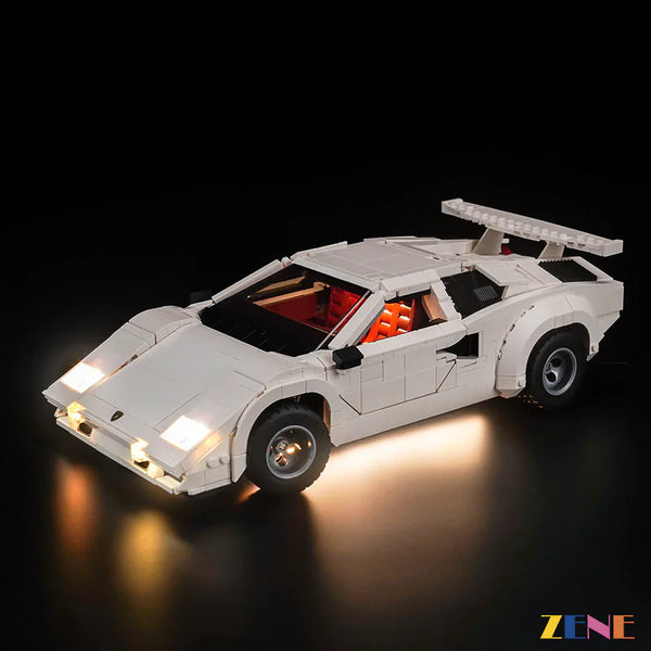 Light Kit for Lamborghini Countach 5000 Quattrovalvole LEGO #10337
