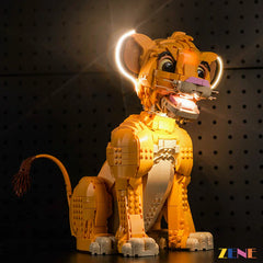 Light Kit for LEGO Lion King Young Simba #43247