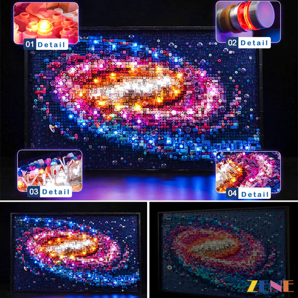 ZENE Lego Milky Way Galaxy Light Kit Price 