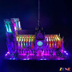 Light Kit for Notre Dame de Paris LEGO #21061 Multi Color