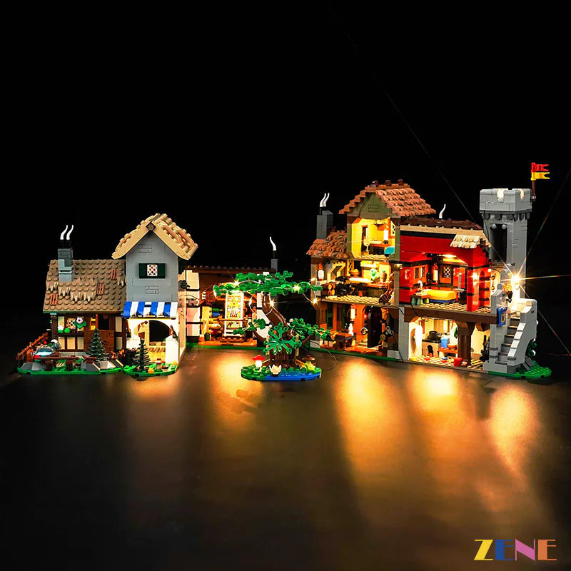 Light Kit for LEGO Medieval Town Square #10332