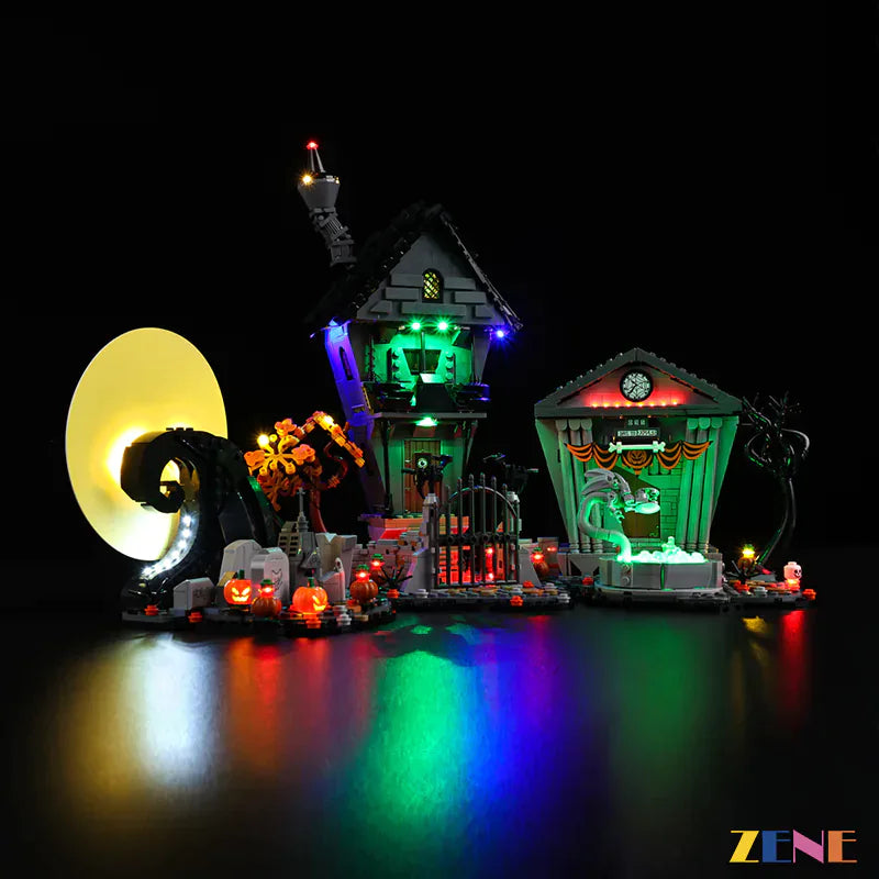 Light Kit for LEGO Tim Burton's The Nightmare Before Christmas #21351 Ver2