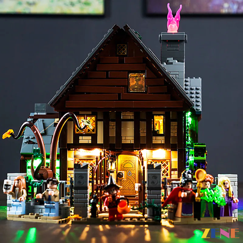 Light Kit for LEGO Disney Hocus Pocus Sanderson Sisters' Cottage #21341