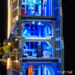 Zene Avengers Tower Lego Light Kit