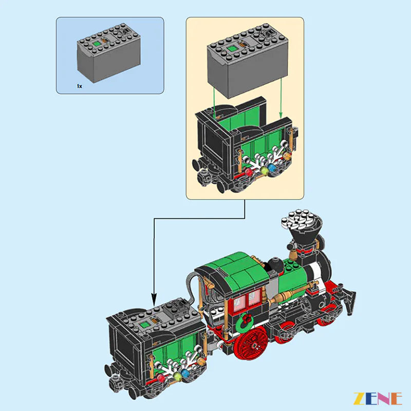 Power Functions Kit for LEGO Winter Holiday Train 10254