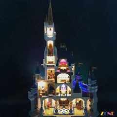 Zene Lego Princess Castle W Light Kit