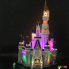 Zene Lego Princess Castle W Light Kit