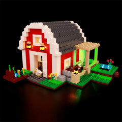 Minecraft Lego the Red Barn