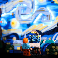 lego van gogh set starry night