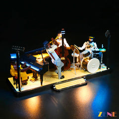 ZENE Jazz Quartet Lego 21334 Light Kit Set