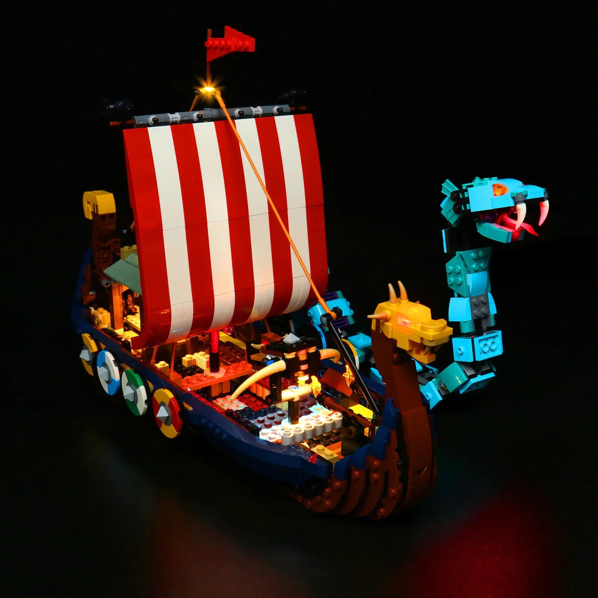 LEGO Viking Ship and the Midgard Serpent #31132 Light Kit