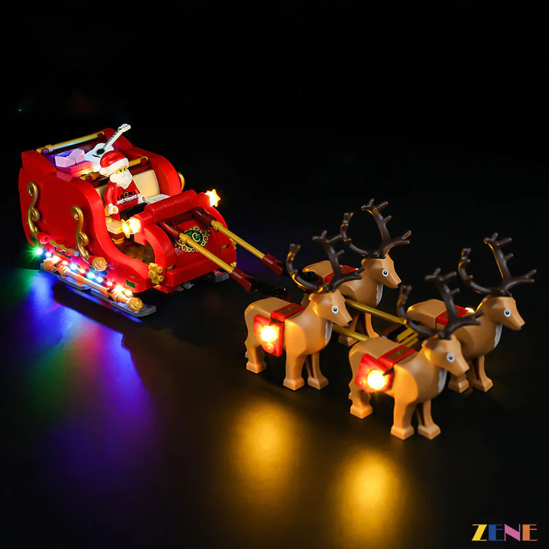 LEGO Santa's Sleigh Reindeer #40499 Light Kit