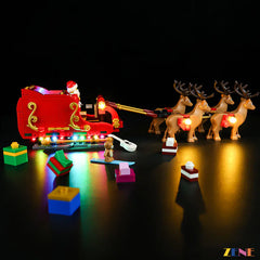 ZENE Bricks Lego 40499 Santa's Sleigh