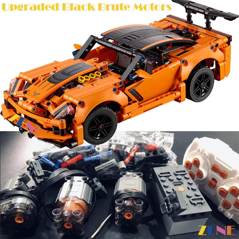 Power Functions Kit for LEGO Chevrolet Corvette ZR1 #42093 Motor