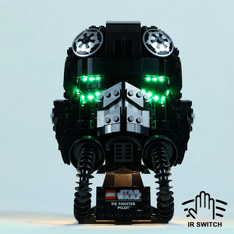 LEGO TIE Fighter Pilot Helmet #75274 Light Kit