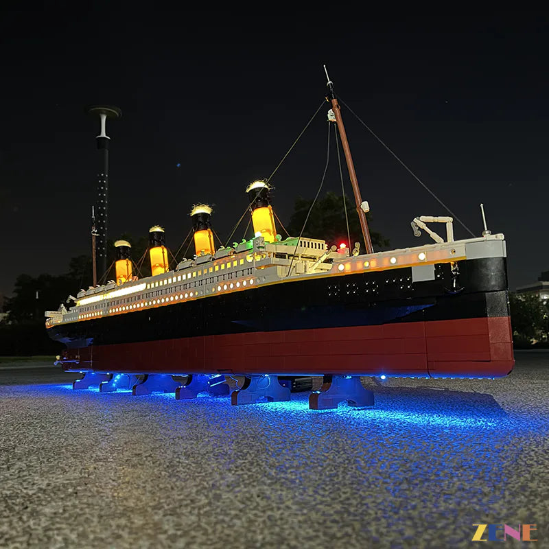 LEGO Titanic Ship #10294 (Ice Blue Ver.) Light Kit
