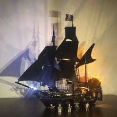 ZENE Bricks Black Pearl Ship Lego Set