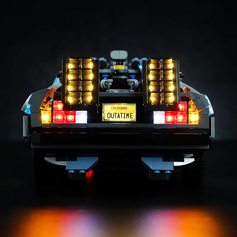 Back to the Future Time Machine Lego