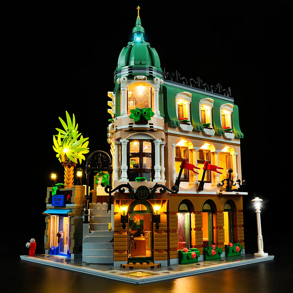 Light Kit for LEGO Icons Boutique Hotel #10297
